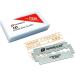DORCO ST301 Platinum Extra Double Edge Razor Blades - 100 Pack with Free Styptic Matches - Smooth Shaves and Quick Relief Combo - Buy Online on GoSupps.com