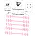 FOMIYES 20 STK Masking Hooks | Hand Protection Silicone Bands & Comfort Mask Ear Relaxers - Children's Face Mask Adaptation | Pink 19.5x2.5cm - Buy Online on GoSupps.com