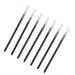FOMIYES 50pcs Disposable Eyeliner Brush Makeup Gel Eyeliner Brush Disposable Makeup Brush Eyeliner Wands Disposable Eyeliner Brush Applicator Miss Smudge Stick Black Make up