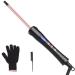 Curling Wand 9MM Thin Curling Iron Tight Curls for All Hair Types LCD Display 100-230 C Ceramic Barrel Hair Curling Wand Long&Short Hair Culer Pro Curling Tongs