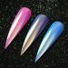 Nail Mirror Powder Set - Shimmer Chrome Pigment for Nail Art Chameleon Glitter Manicure Kit - International Shipping Available - Buy Online on GoSupps.com