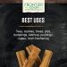 Frontier Co-op Organic Cinnamon Sticks 2 3/4 - 1lb (Pack of 1) | Premium Quality 100% Natural Ceylon Cinnamon Sticks - Buy Online on GoSupps.com