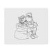 2 x "Santa Claus" microfiber lens/glasses cleaning cloths (LC00024171)