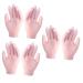 minkissy 3 Pairs Moisturizing Gloves Dead Skin Heal Gloves Cuticles Socks Gloves Elastic Gloves High Heels for Women Anti- Cracking Hand Covers Supplies Miss Sebs Dry Hands