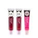 3 PACK NICKA K LIP GEL STRAWBERRY CHERRY BUBBLE GUM