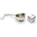 Miniblings Handmade Sieve Noodle Sieve Charm - Italian Pasta Zipper Puller & Jewelry Pendant - Silver-Plated Cooking Kitchen Accessory - Buy Online on GoSupps.com