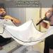 Siuke Shaving Towel & Beard Apron for Men - Perfect Gift for Fathers Husbands & Friends - Includes 2 Strong Suction Cups - Buy Online on GoSupps.com
