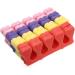 Buy Zhongjiuyuan 20 Soft Foam Toe Separators - Gel Tools for Nail Art Manicure & Pedicure (Random Color) - International Shipping Available - Buy Online on GoSupps.com