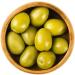 Greek Green Olives 1kg Vacuum-Sealed | Traditional Chalkidiki Variety |Key in The Mediterranean Diet | Loaded with Important Nutrients and Antioxidants| No Preservatives - Buy Online on GoSupps.com