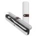 HubiCare Portable UV Toothbrush Sanitizer Travel Case Cycle Rechargeable Sterilizer Box Cleaner Holder Fits Electric Toothbrush Heads and Manual (1 Pack) White Holder