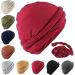 Halo Turban for Men, Satin Silk Lined Head Scarf for Men, Men Turban Head Wrap, Fashion T-Shirt Turban for Men Head Wrap F Style