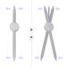 3 Point Positioning Ruler Eyebrow Golden Ratio Caliper Accuracy Eyebrow Design Ruler for Precise Beauty Design - Buy Online on GoSupps.com