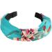 Wide Headband for Women Knotted Hairband Fabric Hairband Cross Knot Headband Hair Hoops Twist Headbands Hair Accessories For Girls (C10zhengzhi) - Buy Online on GoSupps.com