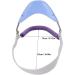 Safrol Adjustable Back Posture Corrector for Adults - Neck Support & Fragrance Relief | Blue - Buy Online on GoSupps.com