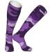 Violet Camo Compression Socks for Women & Men | 15-20 mmHg Circulation Support for Running & Cycling - Buy Online on GoSupps.com