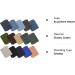 30 Classic Color Iron-On Patches for Clothing Repair - Denim, Canvas, Jacket - 4.9 x 3.7 Inches - Buy Online on GoSupps.com