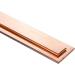 Jonoisax Pure Copper Flat Bar 2PCS - T2 Cu Rectangular Bar 2mm Thickness 500mm Length - Premium Copper Sheet for DIY Projects & Crafting - Buy Online on GoSupps.com