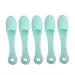 Silicone Nose Brush Face Scrubber Manual Blackhead Remover Exfoliator Finger Pad Nose Pore Wash Skin Care Beauty Tool 5PCS Manual Face Scrubber Silicone Exfoliator Brush Pad Blackhead Remover Brush No