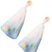 2 Pack Bubble Net Foam Net Saving Bag Suds Bubbles Skin Care Bath Easy Bubble Mesh