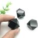 Specimen Natural Black Obsidian Crystals Stone Carved Polyhedron Shaped Smooth StoneCrystals Room DecorationStone Stone Crystal Reiki - Buy Online on GoSupps.com