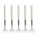 5 Pack Stainless Steel Back Scratchers Extendable and Portable Telescopic Scratching Massagers for Itching Relief