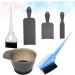 DOITOOL 1 Set Hair Dye Brush Comb Hair Color Dye Brush Hair Tinting Bowl Salon Hair Color Kit Hair Dye Comb Hair Dye Bleach Kit Mesh Make up Bag Hair Color Paddle Tool Thicken - Buy Online on GoSupps.com
