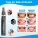 Wizcom Teeth Cleaning Kit - 5 Modes, Waterproof, Tartar & Coffee Stain Remover (Black) - Buy Online on GoSupps.com