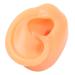 Authentic Ear Multi Purposes Soft Flexible Acupuncture Ear Model Waterproof Silicone for Earrings Display(Left)