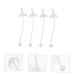 Buy Mikinona 4-Piece Silicone Straw Set for Baby Milk Bottles - Durable Long-Lasting Water Exit Straws for Easy Drinking | International Shipping Available - Buy Online on GoSupps.com