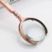 Magnifying Glass High-Definition Handheld Magnifying Glass Bronze Metal 10 Times Advanced Reading Magnifier All Metal Magnifying Glass High Magnification Magnifying Glass Made in China - Buy Online on GoSupps.com