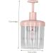HAPINARY Bubbler Foaming Maker Plastic Foaming Maker Bubble Foamer Foams Maker Bottle Face Wash Bubble Maker Facial Cleaning Supply Facial Foams Maker - Buy Online on GoSupps.com