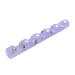 Manicure Pen Holder Solid Shatterproof Mini Nail Art Brush Holder Stand for Girls Purple