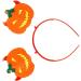 hgnxa Halloween Witch Headband Day of The Dead Nonwoven Hairband Material Kits Headpieces for All Age Festival Hair Decors Angry Pumpkin Hair - Buy Online on GoSupps.com