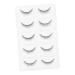 minkissy 1 Pair Short Eyelash Artificial Eyelashes Long Eyelashes Faux Dramatic Eyelashes 3d Fake Eyelashes Cosmetics Women Lashes Fake Lashes The Cross 6d Extend Artificial Fiber