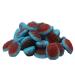 Fruchtgummi B ren & Co. Super Brain Fruit Gum Blue Red with Foaming Sugar Halal 300g