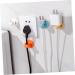 Buy CABILOCK 16 STK Self-Adhesive Wall Hooks - Durable ABS Plastic for Hake Care & Socket Storage - International Shipping Available - Buy Online on GoSupps.com