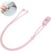 BTE Hearing Aids Clip Rope - Silicone Elastic AntiLoss Lanyard for Children & Adults - Pink - Buy Online on GoSupps.com