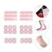HEALLILY 6pcs Toe Corn Treatment Pads - Callus Removers for Corns, Latex Material, Abrasionproof - Buy Online on GoSupps.com
