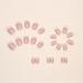 ZSPERKLA 24 PCS White Press on Nails Short Square Fake Nails Full Cover False Nails with Nail Glue Stick on Nails for Women Girls - Buy Online on GoSupps.com