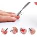 Stainless Steel Dual Head Nail Gel Polish Remover Tool and Cuticle Pusher - 1pcs - Buy Online on GoSupps.com