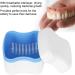 Verdant Touch False Teeth Storage Case | Sky Blue Denture Box with Filter Screen for Dental Appliances - Buy Online on GoSupps.com
