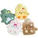 Heat Bottle Dino Animal Plush Hot Water Bottles for Kids - 500ml Cute Gift for Children Family & Friends - Buy Online on GoSupps.com