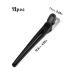 12 Pieces Black Hair Clips for Women - Durable Plastic & Metal Clamping Hairdresser Combi Clips - 3.9 Inch Hair Styling Accessories - Buy Online on GoSupps.com