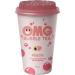 OMG Bubble Tea Peach + Popping Strawberry Flavour Bubbles 270 ml