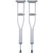 Crutches for Adults Underarm Aluminum Crutches Forearm Crutches Crutches for Armpits Crutches for Walking for Broken Bones Elderly Disabled Shock Absorber Height Adjustable 1 Lucky Star