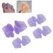 4 Pairs Silicone Toe Separators for Hallux Valgus Relief - Purple - Buy Online on GoSupps.com