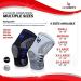 Active Relief Knee Brace by Lifehapps - Patella Support & Compression Sleeve for Arthritis Meniscus Tears ACL Injuries | Ideal for Running & Exercise (3XL Black) - International Shipping Available - Buy Online on GoSupps.com