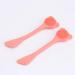 4pcs Facial Face Scrubber Long Cleansing Orange for Tool Skin Multifunction Mini Handle Spatula Curved Clean Makeup Nose Cosmetic Lip Cleaning Silicone Applicator Brush Ladies Orange 18x5cmx2pcs - Buy Online on GoSupps.com