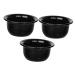 Angoily 3st shaving shell Razor holder Razor foam shell black soap shaving soap razor accessories for men man shaving accessories household shaving bowl soap shell deliveries pp