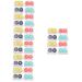 Gatuida 32 STK contact lensing container glasses box glasses case contact case eye contact case professional contacts case travel requirement colored contact lenses storage box disassembler travel